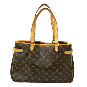 Louis Vuitton Shoulder Horizontal Tote Brown Bag Batignolles